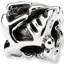 Silver Reflection Kids High Heels Bead Fits Others