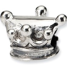 Silver Reflection Kids Jester Hat Bead Fits Others