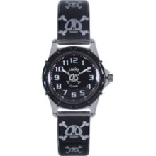 Silver Skulls Kids Watches