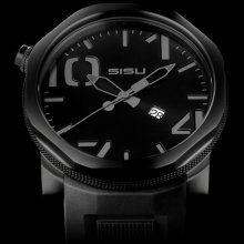 SISU Bravado Q1 Stealth Swiss Quartz Limited Edition Wrist Watch