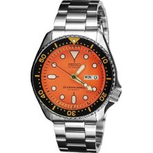 SKX011J SKX011 Solid Oyster Seiko Automatic Scuba Diver 200m Watch