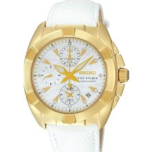 Sndy22 Seiko Ladies Watch Velatura Chronograph