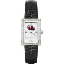 South Carolina Gamecocks USC NCAA Allure Ladies Watch With Black ...