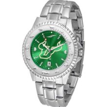 South Florida Bulls USF NCAA Mens Steel Anochrome Watch ...