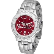 Southern Illinois University Men's Stainless Steel Dress Watch