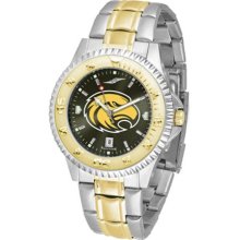 Southern Miss Golden Eagles USM Mens Two-Tone Anochrome Watch