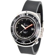 Squale 1000m Black Professional Swiss Automatic Divers Watch