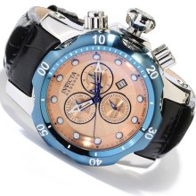 Stainless Steel Reserve Venom Quartz Chronograph Diver Rose Gold Dial