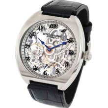 Stuhrling 217 331516 Chernabog Mechanical Oversized Stainless Steel Mens Watch