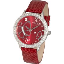 Stuhrling Original Women's 'Fantasia' Crystal Swiss Quartz Watch