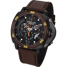 Stuhrling Xtreme 245a2 33nk1 Admiral Sl Swiss Quartz Chrono Leather Mens Watch