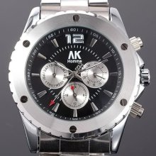 Stunning Gear Oy Automatic Self-winding Mechanical Chrono Watch Stainless Steel