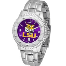 Sun Time Lsu Tigers Competitor Steel Anochrome Watch