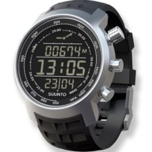 Suunto Elementum Terra Black Multifunction Expedition Watch Rubber