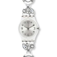 Swatch Menthol Tone White Ladies Watch LK321G