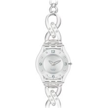 Swatch Women's Core SFK310G Silver Stainless-Steel Swiss Quartz W ...