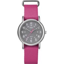 T2N834 Timex Ladies Style Weekender Pink Watch