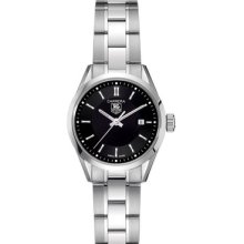 Tag Heuer Carrera Wv1414.ba0793 Ladies Steel Bracelet Date Watch