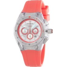 TechnoMarine Women s Cruise Original Lipstick Quartz Silicone Strap Watch