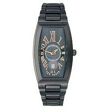 Ted Baker Watches Women's Black/Black MOP Dial Black Ion Plated Stainl