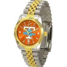 Tennessee Volunteers Vols UT Men's Stainless Steel Alumni Dress Watch