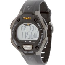 Timex 30 Lap Memory Chrono Watch black grey