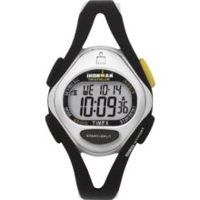 Timex Ironman Black 50-Lap Midsize Watch - Black/Silver