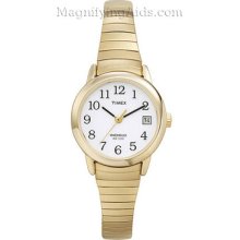 Timex Ladies Indiglo Gold Tone Low Vision Watch
