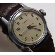 Timex Ladies Silver Arabic Numerals Watch w/ Strap