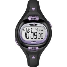Timex Women's Ironman T5K187 Black Resin Quartz Watch with Digital Dial