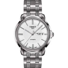 Tissot Automatic III White Dial Mens Watch T0654301103100 ...