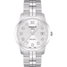 Tissot Men's PR100 Silver Dial Watch T049.410.11.032.01