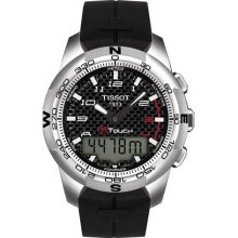 Tissot Men's Titanium T-Touch II Digital Watch ...