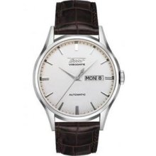 Tissot Visodate Automatic Leather Mens Watch T0194301603101