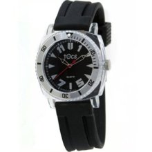 Tocs 4007 Analog Sporty-diver Black Ladies Watch