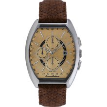 Tommy Bahama Leather Pineapple Dial Men's Watch #TB1222