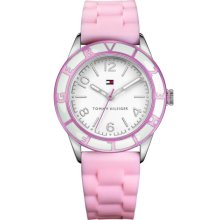 Tommy Hilfiger 1781185 Sport Pink Silicone Strap Ladies Watch