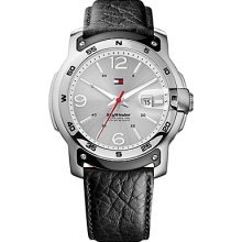 Tommy Hilfiger 1790899 Watch Sky Winder Mens - Silver Dial Stainless Steel Case Quartz Movement