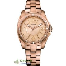 Tommy Hilfiger Kelsey 1781141 Women's Rose Gold Tone Watch 2 Years Warranty