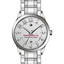 Tommy Hilfiger Men`s Arabic Numeral Watch W/ Stainless Steel Bracelet