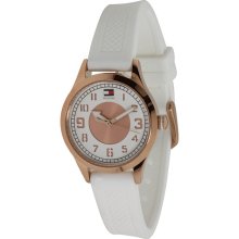 Tommy Hilfiger White Silicone Strap Women's Watch 1781114