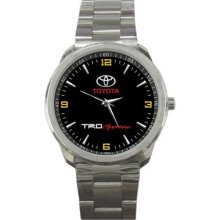 Toyota Trd Sportivo Silver Sport Metal Mens Watch