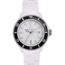 Toywatch Mini Plasteramic Ladies Watch Pcl19wh