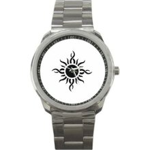 Tribal Art Sport Metal Watch Iw541 - Gray - Stainless Steel - tribal