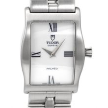 Tudor Archeo 30200 Stainless Steel Ladies Watch 8/10 Condition