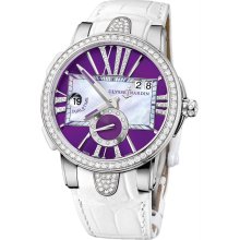 Ulysse Nardin Executive Dual Time Ladies Watch 243-10B-30-07