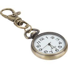 Unisex Alloy Analog Quartz Keychain Watch gz0002085 (Bronze)