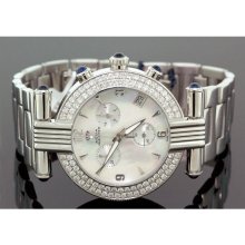 Unisex Aqua Master Diamond Watch 3.25 ct w-93b