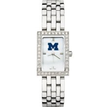 University Of Michigan Allure Watch Stainless Steel Bracelet