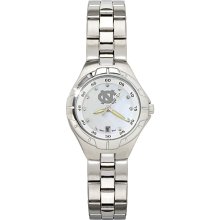 University Of North Carolina Watch with Mother Of Pearl Dial and CZ Markers